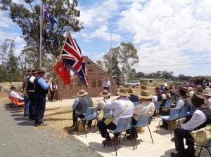 Graham Greenleaf speaking at the Eumungerie service