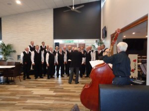 Macquarie Male Singers at Bathurst RSL Club service 31/10/2015